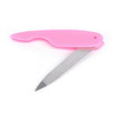 1Pc Foldable Stainless Steel Metal Nail Art New Pedicure Tool File Manicure  Z