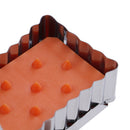 diy square biscuit cookie cutters stainless steel fondant pressed baking tool JR