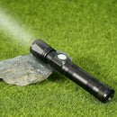 T6 Telescopic Focusing Flashlight USB Outdoor Mini Aluminium Alloy Torch