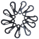 10PCS Mini Carabiner Clip Snap Spring Clasp Hook Keyring Camping Tool BX