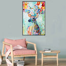 DIY Diamond Painting Painted deer 5D Full Square Rhinestones Cross StitchJ Gw