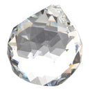 40MM Feng Shui Faceted Decorating Crystal Pendant Ball(Clear) N2R6