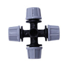 Greenhouse Humidifier Plant Misting Cross Atomizing Nozzle Sprinkler Tee (1