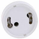 E27 to GU24 lamp bulbs holder socket adapter converter white ZYBX