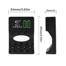 Smart Rechargeable Battery Fast Charger for AA AAA 4 Ports LED Indicator Black