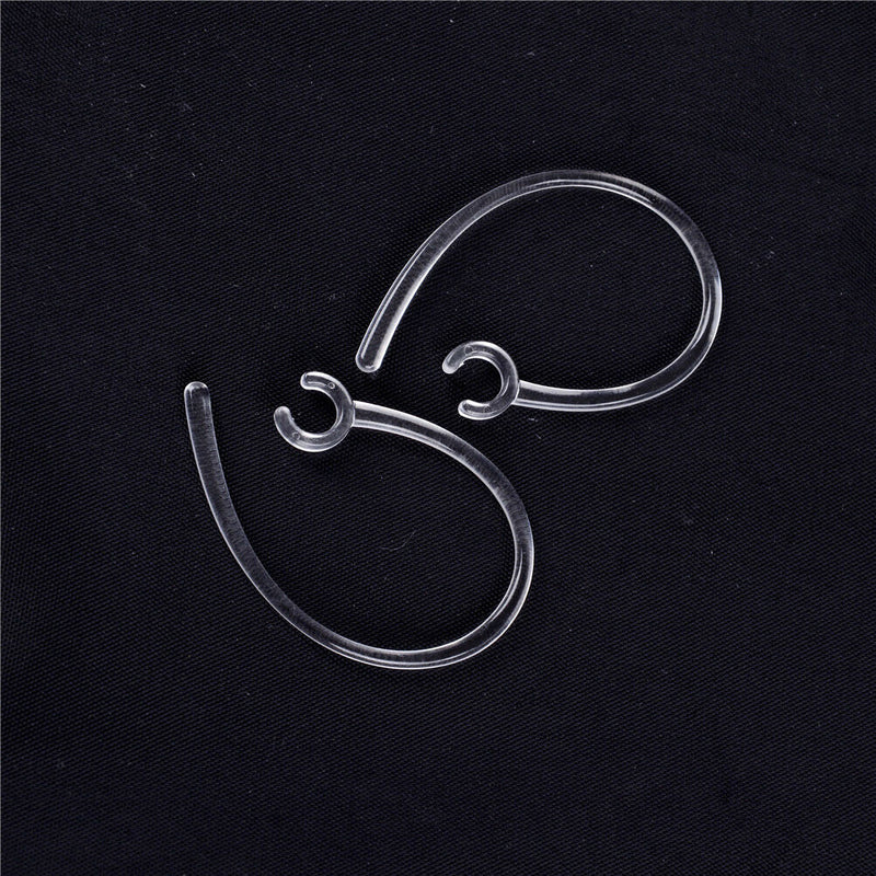 2pcs Clear Replacement Earhook Loop Earloop Clip For Bluetooth Headset JBB kcPES