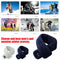 Rechargeable Electric Heated Neck Scarf Gaiter Pad Washable for Men Women