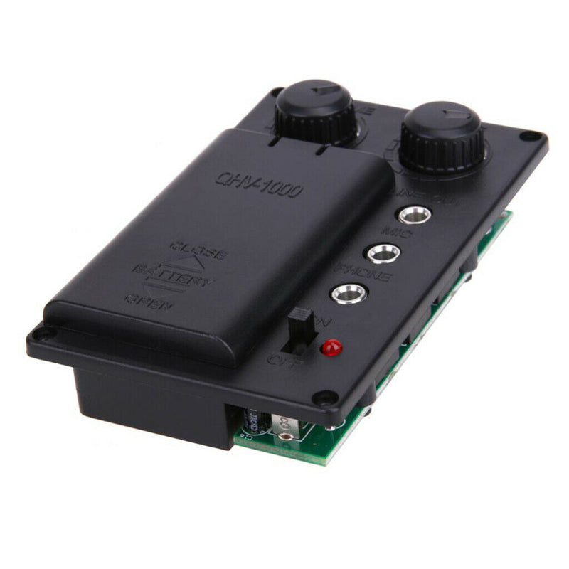 Violin EQ Piezo Pickup Preamp w/ Screw Nice Sound for Electric Violin Parts