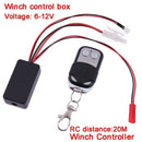 Automatic Crawler Winch Control Wireless Remote Controller Receiver For 1/1 G5B6