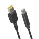 1.5m Type-C Male to Square DC Male with PD Power Charging Cable for Lenovo