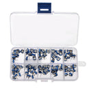 100Pcs 10 Value Potentiometer Trimpot Variable Resistor Assortment Box Kit