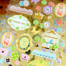Album Scrapbook Calendar Diary Planner Card Retro Stickers Decoration B+