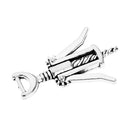 20 Pieces Wine Bottle Opener Design Pendant Cork Screw for Keychain Necklace DIY