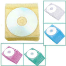 100pcs CD Bag DVD Cover Storage Disk Case Plastic Sleeve PP Holder Nice V5K P0D5