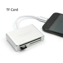 3 in1 USB 3.1 Type C USB-C to SD/CF TF Card Reader Adapter For Macbook Notebook