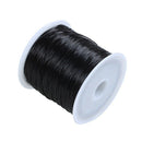Black Stretchy Elastic Crystal String Beading Thread Spool 50M
