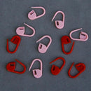 100Pcs Hooks Sewing Plastic Crochet Knitting Weave Clip Needles Marker  DAP