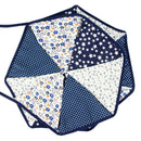 3.2m Flower Pattern Hanging Flags Cotton Cloth Pennant Party Festival Decor