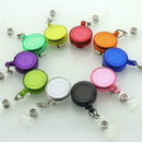 1PC Retractable Reel ID Recoil Badge Lanyard Name Tag Key Card Holder Bel G Z1D1