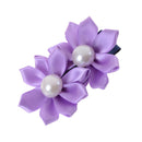 3x/lot Girls two Flowers Hairpins Kids Hair Clip Hair Accessories LJ* LJ