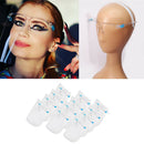 12Pcs Full Face Shield Protection Clear Goggles Glasses Frame Visor Hat