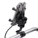 Rearview Usb Charger Bracket For 3.5-6 Inch Phone With A Charge Of The Soli