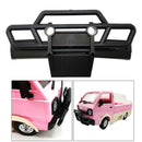 Black Plastic Front Bumper for WPL D12 RC Car Modification Decoration Parts