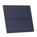 0.5W 5.5V Solar Panel Polycrystalline Silicon Solar Battery Charger 76x60mm