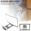 Curved Acrylic Screen Magnifier 12" HD Movies Mobile Phone Amplifier Black