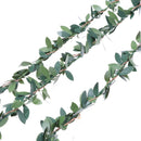 Battery Powered LED Leaves String Lights Wedding Garland Fairy Lamp (2m)