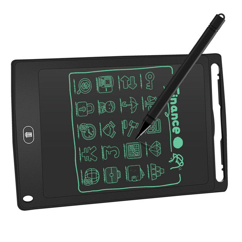 8.5 inch Digital LCD Writing Tablet Ultra-Thin Drawing Pad with Pen (Black)