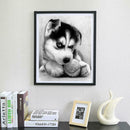 5D DIY Diamond Painting Thinking Dog Cross Stitch Embroidery Rhinestones