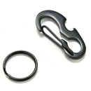 Cool D-ring Carabiner Bottle Opener Key Chain Key Ring Hook EDC Multi-Tool  Z