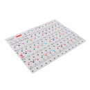Piano Key Note Resuable Keyboard Stickers 37/49/61/88 Keys for Kids Learning