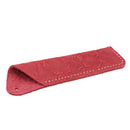 Leather Fountain Pen Pencil Case Handmade Bag Holder Storage Pouch Red