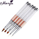 Monja Nail Art Acrylic Liquid Powder Engraving Uv Gel Extension Builder Fre