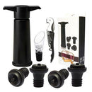 Wine Stoppers Set, Wine Saver Vacuum Pump Preserver - With 4 Bottle Stopper Z7C7
