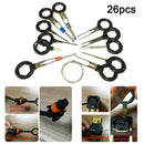 26Pcs Car Terminal Removal Tool Kit Wire connector Pin V7C0