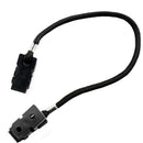 2pcs Outdoor Sports Boating Hat Scarf Wind Clip Lanyard Rope Cord 4mm Black
