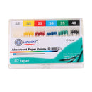 200pcs Dental Material Absorbent Paper Points Dentist Products 0.02 Taper LJJC!E