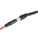 3.5mm Car Audio Aux Cable  E46 98-06 Input Interface Female Socket ABS