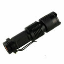 Pocket Torch LED Mini Flashlight Zoomable Inspection 1200 Lumens Q5 Flash light
