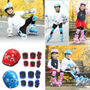 14pack Kids and Teens Wrist Knee Protector Skating Scooter Cycling Guard Pads
