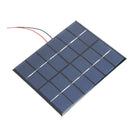 Portable 2W 6V 330mA Polysilicon Solar Power Panel DIY Kit Battery Panel