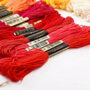 200 skeins of multicolored yarn for cross needle embroidery Crocheting S6K5