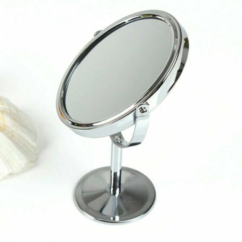 New Makeup Cosmetic Mirror & Double-Sided Normal and Magnifying Stand Mirro BX