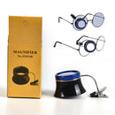 Clip-On Eye Loupe Eyeglass Magnifier Magnifying Lens Watchmakers Repair Tool OZ