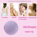 Bath Salt Ball Body Skin Whiten Stress Relief Bubble Shower Bombs (Purple) A