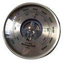 Metal Wall Mounted Barometer 108mm Round Dial Air Weather Station mmHg/hPa