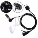 Universal 2 Pin Acoustic Tube Headset PTT Mic Earpiece for Midland G/GXT/LX A3I5